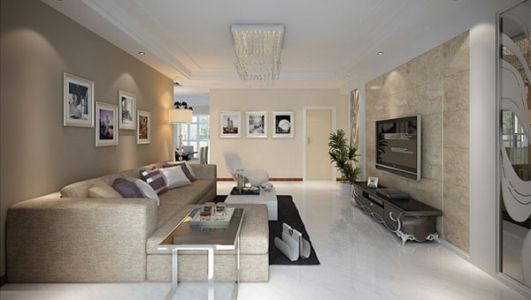 简约客厅装修效果图
