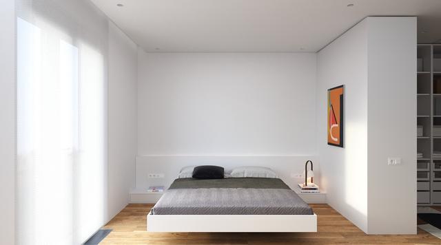 舒适的白色小公寓装修设计 小空间也可以很大很舒适