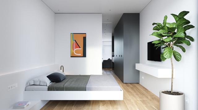 舒适的白色小公寓装修设计 小空间也可以很大很舒适