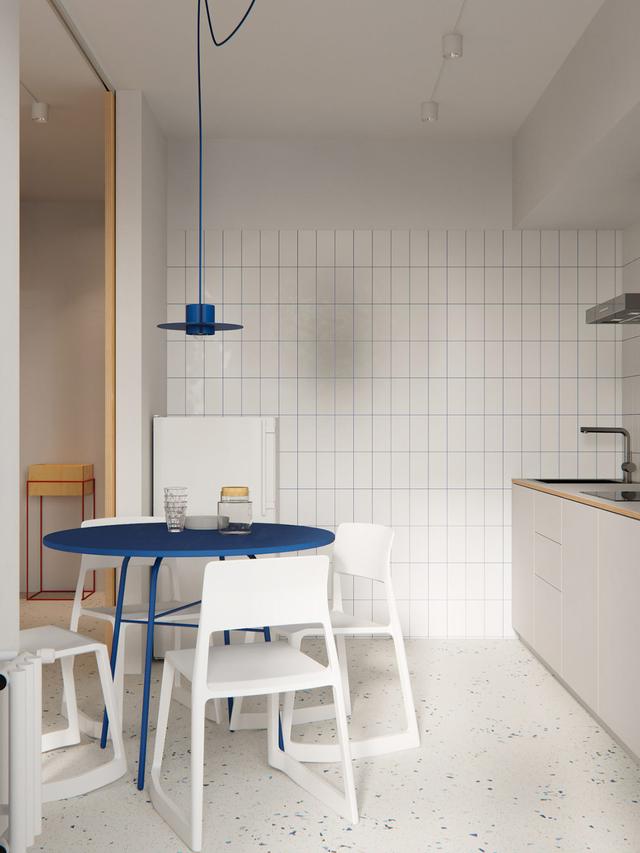 舒适的白色小公寓装修设计 小空间也可以很大很舒适