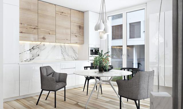 舒适的白色小公寓装修设计 小空间也可以很大很舒适