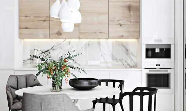 舒适的白色小公寓装修设计 小空间也可以很大很舒适