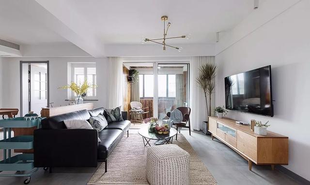 100㎡舒适北欧3室2厅