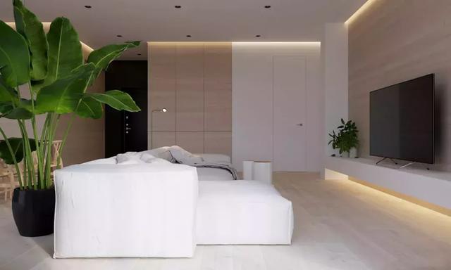 145㎡三室一厅 尽显绝美的简约意境