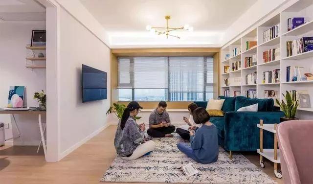 家装3室1厅装修效果图 家就应该是随处可见温馨舒适