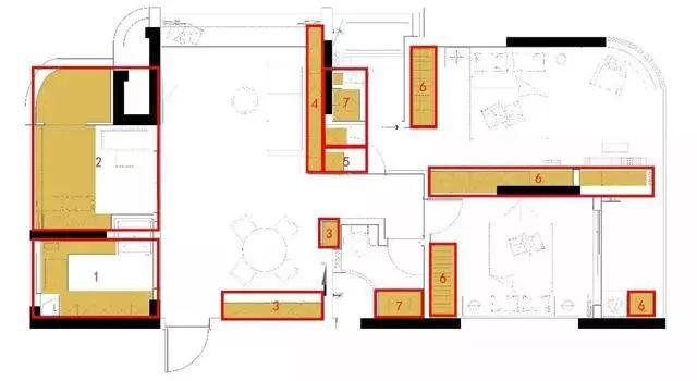 家装3室1厅装修效果图 家就应该是随处可见温馨舒适
