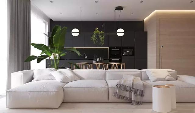 145㎡三室一厅 尽显绝美的简约意境