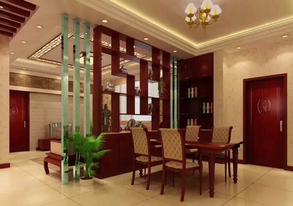 客厅隔断居然这么美