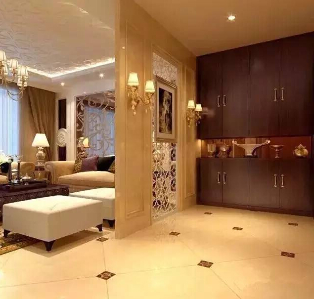 客厅隔断居然这么美