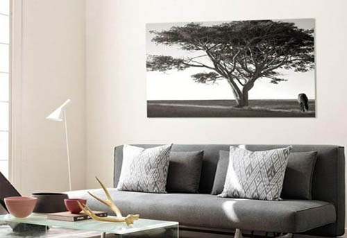 现代简约客厅装饰画,用简约风格装出自己的个性