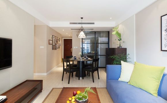 谁知窗外夏意浓 90平现代简约两室一厅