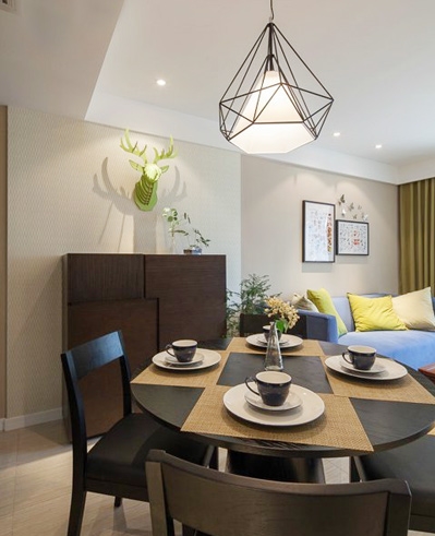 谁知窗外夏意浓 90平现代简约两室一厅