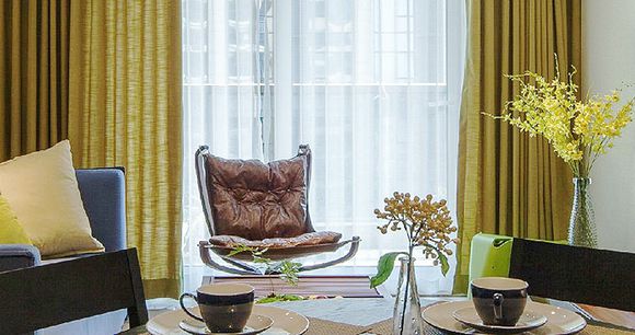 谁知窗外夏意浓 90平现代简约两室一厅