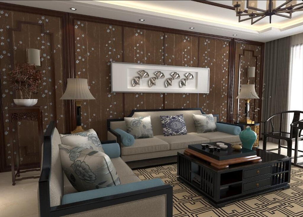 长沙装饰公司丨客厅墙纸颜色应该怎么搭配?